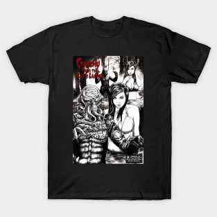 Cthulhu From the Black Lagoon poster 2 T-Shirt